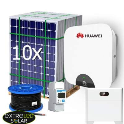 Kit Solar de Autoconsumo 4kWp Huawei con Huawie Luna 5KW